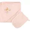 купить Аксессуар для купания Premaman PBRDWX-ROC-UNQ Prosop de baie cu gluga si manusa Enchanted Forest в Кишинёве 
