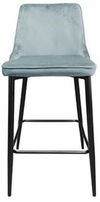 купить Барный стул Deco Clasic Light Blue+Black Legs в Кишинёве 