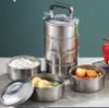 cumpără Container alimentare miscellaneous 5009 Lunch-box inox 5 nivele/14cm 255-1586 SIO în Chișinău 