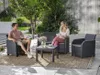 купить Садовая мебель Keter Rosalie Set Graphite/Gray (249561) в Кишинёве 