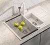 купить Сушка для посуды Helika-AquaSanita RM-3549 Stainless Steel + Silicone (Roll-Up Dish Drying Rack) в Кишинёве 