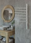 cumpără Uscător de prosoape Elna-Service Vertical-6, 780x395x75mm, alb în Chișinău 