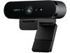 cumpără Logitech BRIO Ultra HD PRO Webcam, 4K Ultra HD video calling (up to 4096 x 2160 pixels @ 30 fps), 1080p/60fps, HDR, Autofocus, Stereo Microphone, 960-001106 în Chișinău 