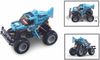 cumpără Set de construcție Sluban B1162 Monster Truck Rechinul albastru, cu inerție (273 elem.) în Chișinău 