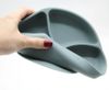 купить Посуда для кормления BabyJem 715 BABYJEM Farfurie din silicon cu 3 compartimente Menta в Кишинёве 