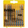 купить Аксессуар для пилы DeWalt DT2294-QZ Set lame ferastrau pendular pentru lemnl/metal (10 buc) в Кишинёве 