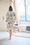 купить Домашний текстиль Pip Studio 327014 Secret Garden Bathrobe White M в Кишинёве 
