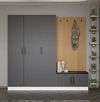 cumpără Mobilă pentru antreu Trendy Noe-8296, 225x210x35cm (GTR004008) în Chișinău 
