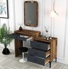 купить Туалетный столик Trendy Lizbon 543-Nuc, Antracit 124x84x40cm в Кишинёве 