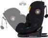 cumpără Scaun auto Chipolino STKTHG02601NO I-Size 40-150cm Isofix 360 Techno iGrow noir în Chișinău 