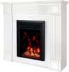 купить Камин электрический ArtFlame Nexor & Cris, 950x1000x270mm, Alb в Кишинёве 