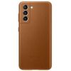 cumpără Husă pentru smartphone Samsung EF-VG996 Leather Cover Brown în Chișinău 