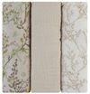 купить Аксессуар для пеленания Kikka Boo 31103010107 Pelinci de muselina Secret Garden Beige, 75x75cm, 3buc в Кишинёве 