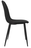 купить Стул Deco C-710 Black+Black Leg в Кишинёве 