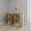 cumpără Comodă Smartex (16452) Т8 120cm Ivory+Stejar Inchis în Chișinău 