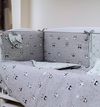купить Детское постельное белье PernaMea Set lenjerie 8 piese Baby Panda Turcoaz (PM.100262/2) в Кишинёве 