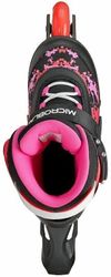 cumpără Role Rollerblade 86B0751540ND02 Microblade SL, 33-36.5, Nero/Corallo în Chișinău 