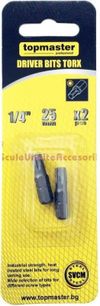 cumpără Set de tubulare, bite, duze Topmaster 330359 Biți Torx 1/4 T30, 2 buc în Chișinău 