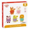 купить Игрушка Tooky Toy TL417 Jucărie din lemn Animale cu dantelă, 57209 в Кишинёве 