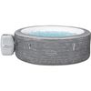 купить Бассейн с джакузи Bestway 60179 Lay-Z-Spa Budapest AirJet (Grey) в Кишинёве 