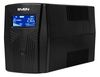 UPS SVEN Pro  650, 650VA/390W, Line Interactive, AVR, LCD, USB, 2xShuko Sockets 