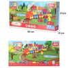 cumpără Set de construcție Play Toys 2397 Tren, 77 piese în Chișinău 