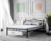 cumpără Pat Evger K-50 180x200cm Black (без матраса) în Chișinău 