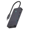 cumpără Adaptor de rețea USB Rapoo 217688 UCM-2001 USB-C Adapter 4-in-1 în Chișinău 