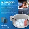 cumpără Piscină cu jacuzzi Bestway 6001C Lay-Z-Spa Miami EnergySense AirJet 4 Dark Blue Round 180x66cm în Chișinău 