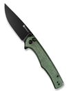купить Нож походный Sencut S21012-3 Crowley, mâner Micarta verde, Button Lock в Кишинёве 