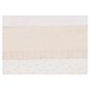 купить Детское постельное белье Jollein 008-524-66041 Cearsaf pentru patut Ruffle Natural, 120x150cm в Кишинёве 