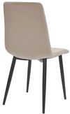 купить Стул Deco DC-90P N7 Catifea Capucino+Black Legs в Кишинёве 