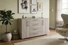купить Комод Mashtab 10967 Madrid 4 sertare (1200x430x800) Santorini в Кишинёве 