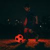 cumpără Minge inSPORTline 1808 Minge fotbal LED Light Lumikick, N5, IN31452 în Chișinău 