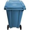 cumpără Coș de gunoi Uniplast 37214 Cos pentru transportarea deseurilor 240L pe roti (albastru) în Chișinău 