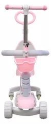 купить Самокат New World HBC010 Trotineta pentru copii 5in1, roz, 61611 в Кишинёве 