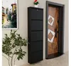 купить Полка для обуви Trendy Locking 5 Piece Metal-Black, 50x169x15cm в Кишинёве 
