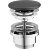 cumpără Ventil click-clack Ravak Quick Clac Ceramic Black matt X01921 în Chișinău 