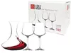 Set decanter si 2 pahar 460ml pentru vin rosu Aria