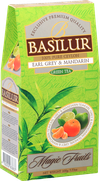 Ceai verde Basilur Magic Fruits, Earl Grey & Mandarin, 100 g