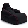 cumpără Fotoliu BeanBag BeanBag BM5825, Scaun Oxford GigaByte, Roșu, XXL în Chișinău 