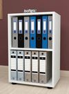 купить Офисный стеллаж Nex Home Folder 49x30x73 см,Белый  (13-22-01) в Кишинёве 