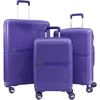 cumpără Valiză CCS 5239 Set Purple în Chișinău 