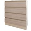 купить Комод Smartex (16061) Т1 90cm Ivory+Stejar Deschis в Кишинёве 