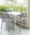 cumpără Scaun Jumi CM-275157 Scaun terasa LARA din plastic, Gri în Chișinău 