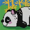 cumpără Puzzle Quercetti Q0797 Pixel Art Kawaii 4 planse Design Panda în Chișinău 