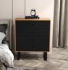 cumpără Comodă Deco Calvin 80x40x95H Stejar K10/Black în Chișinău 