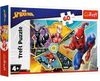 купить Головоломка Trefl 17372 Puzzles 60 On the web, Disney Marvel Spiderman в Кишинёве 