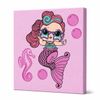 cumpără Tablou pe numere Ideyka (KHO6266) L.O.L. Surprise! Mermaids Waves, 40х40 în Chișinău 