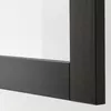 cumpără Dulap Ikea Besta usi sticla 60x42x193 (Negru-maro/Lappviken/Negru-maro) în Chișinău 